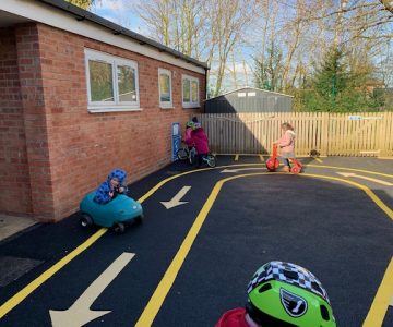 School play equipment